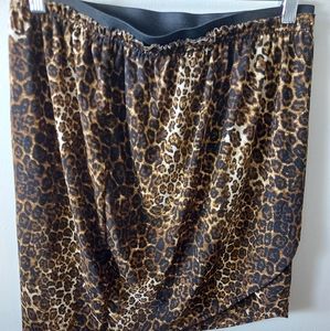 ❣️Costa Blanca Cheetah print skirt size 10 (#05) ✅️